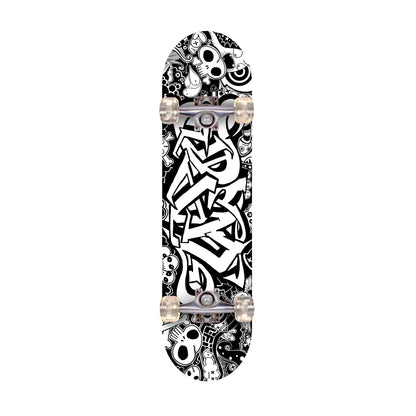 Win.max Complete Standard Skateboards for Girls Boys Beginner Lightweight Portable Flat-Plate Skateboards Kids Youth Adult Teens