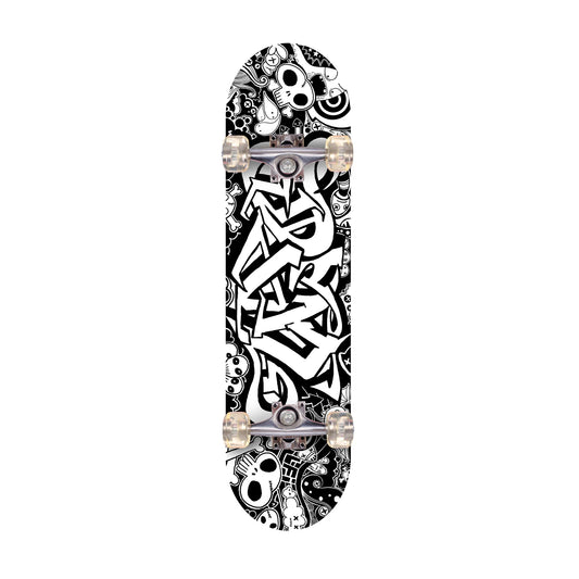 Win.max Complete Standard Skateboards for Girls Boys Beginner Lightweight Portable Flat-Plate Skateboards Kids Youth Adult Teens
