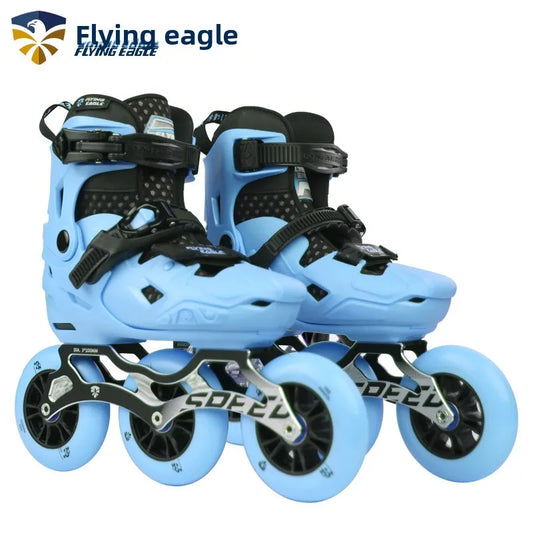 Children's Flying Eagle  Big Three-Wheel Speed Skating Training & Leisure Street Roller Skates