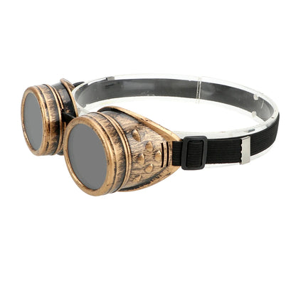 Retro Adjustable Windproof Steampunk Glasses