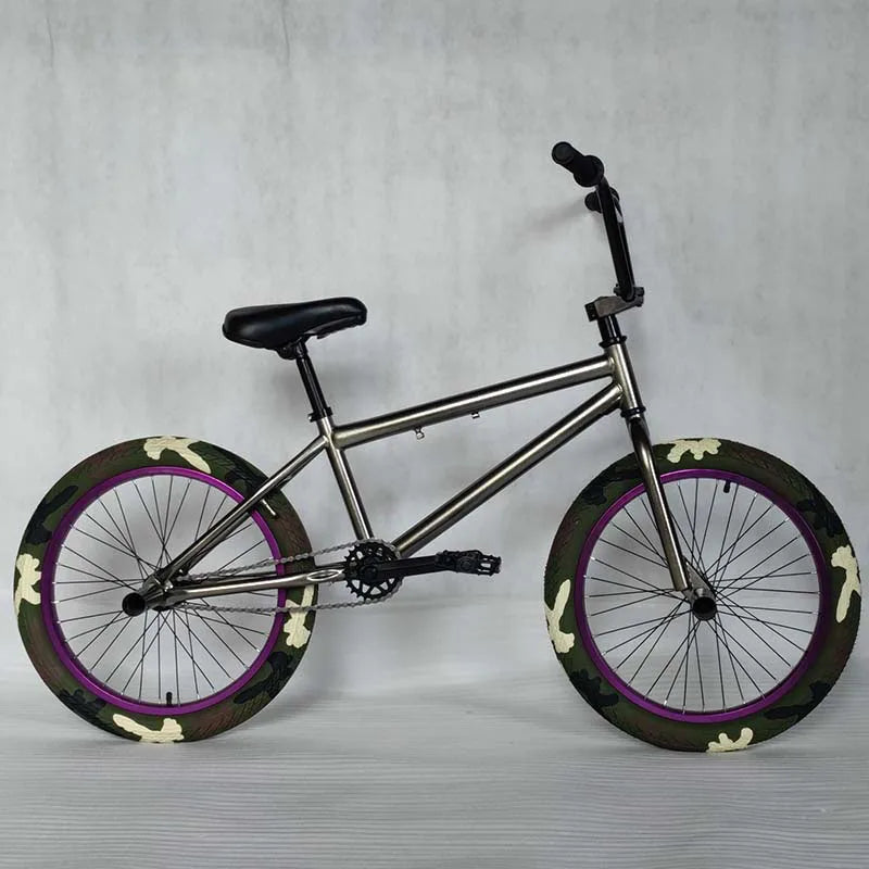 20 Inch BMX Freestyle Stunt Bike – Street Performance Bicycle for Tricks, Skate Parks & Action Riding