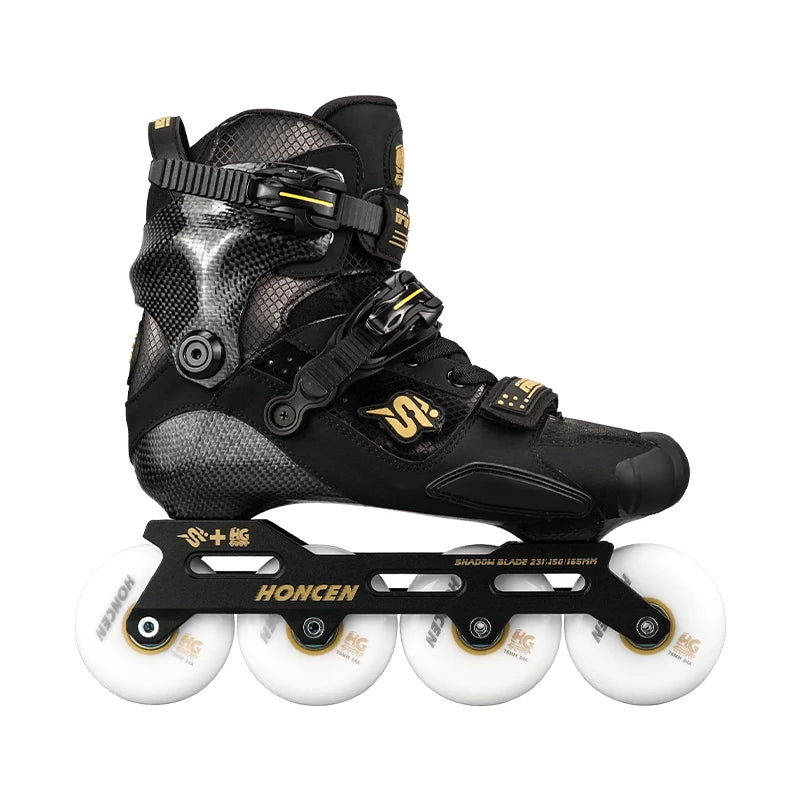 Carbon Fiber Inline Skates for Adults – Professional Freestyle, Aggressive Roller Skates