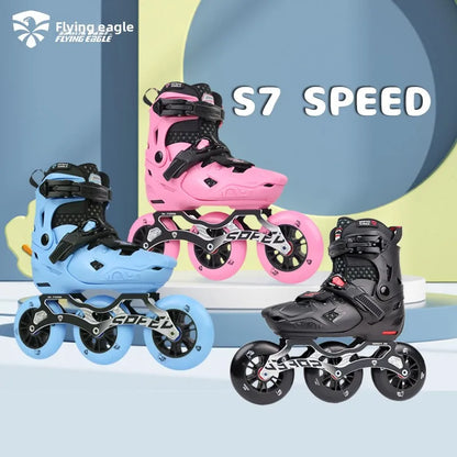 Children's Flying Eagle  Big Three-Wheel Speed Skating Training & Leisure Street Roller Skates