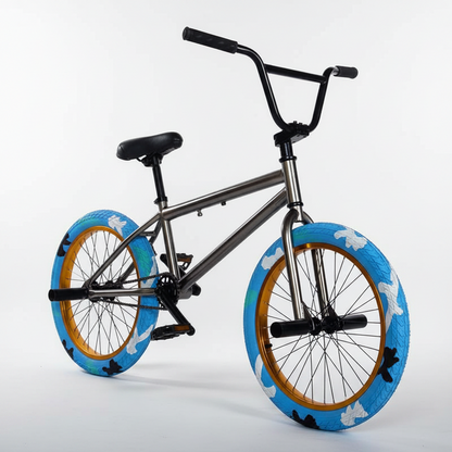 20 Inch BMX Freestyle Stunt Bike – Street Performance Bicycle for Tricks, Skate Parks & Action Riding
