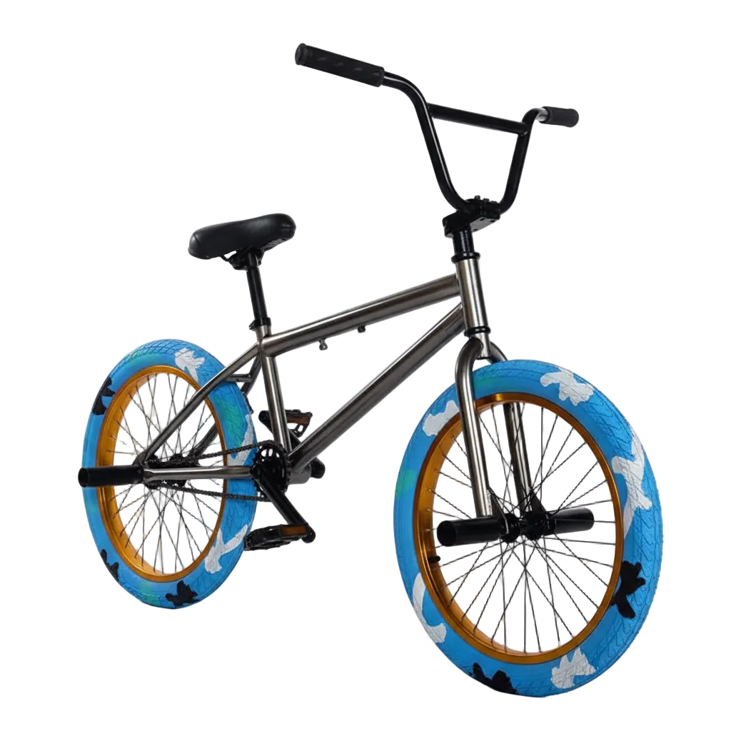 20 Inch BMX Freestyle Stunt Bike – Street Performance Bicycle for Tricks, Skate Parks & Action Riding