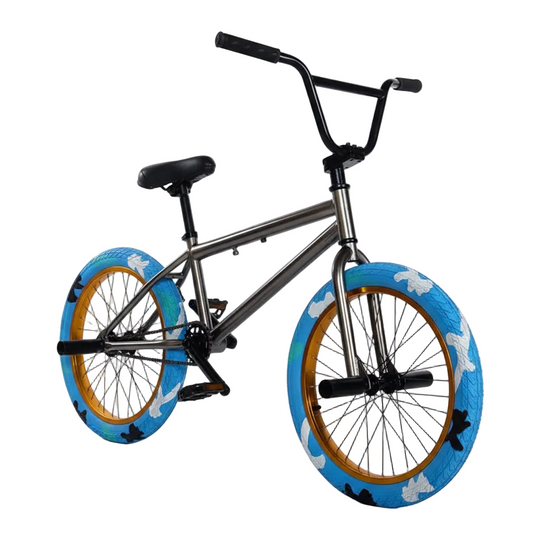 20 Inch BMX Freestyle Stunt Bike – Street Performance Bicycle for Tricks, Skate Parks & Action Riding