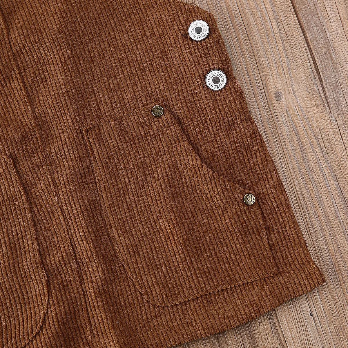 Toddler Corduroy Suspender Dress  (0-5T)