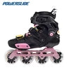 Flying Tiger POWERSLIDE EVO Carbon Fiber Inline Skates – Professional Freestyle Roller Blades for Advanced Skaters