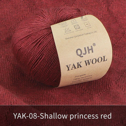 300gram Natural Mongolian Yak Wool Down Organic Mongolian Premium Yak Wool Yarn DIY Handmand Undyed Natural Colour Yarn