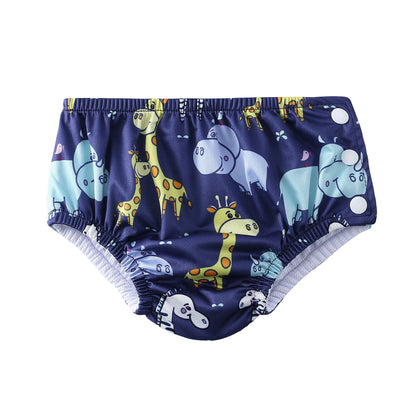 1PC Waterproof Cloth Diapers Swimwear for Baby 0--3 Years