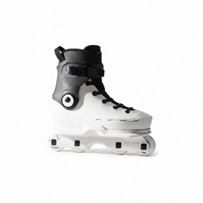 Aggressive Inline Skates for Adults – Hard Shell Freestyle Roller Blades with Smooth PU Wheels for Street & Urban Skating