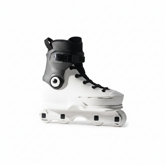 Aggressive Inline Skates for Adults – Hard Shell Freestyle Roller Blades with Smooth PU Wheels for Street & Urban Skating