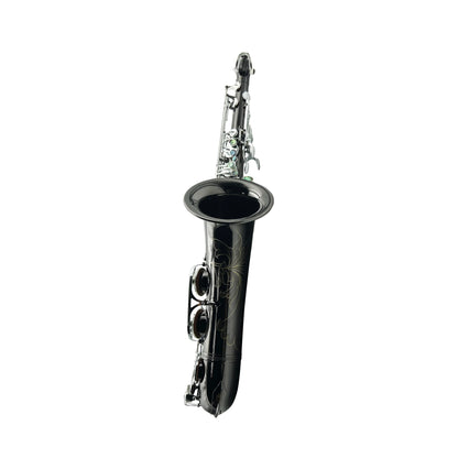 SEASOUND OEM Professional Black/Silver Tenor Saxophone - Exceptional Tone