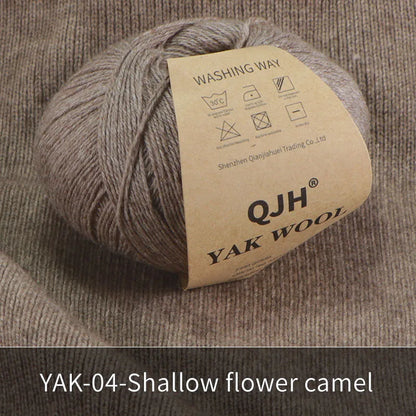 300gram Natural Mongolian Yak Wool Down Organic Mongolian Premium Yak Wool Yarn DIY Handmand Undyed Natural Colour Yarn
