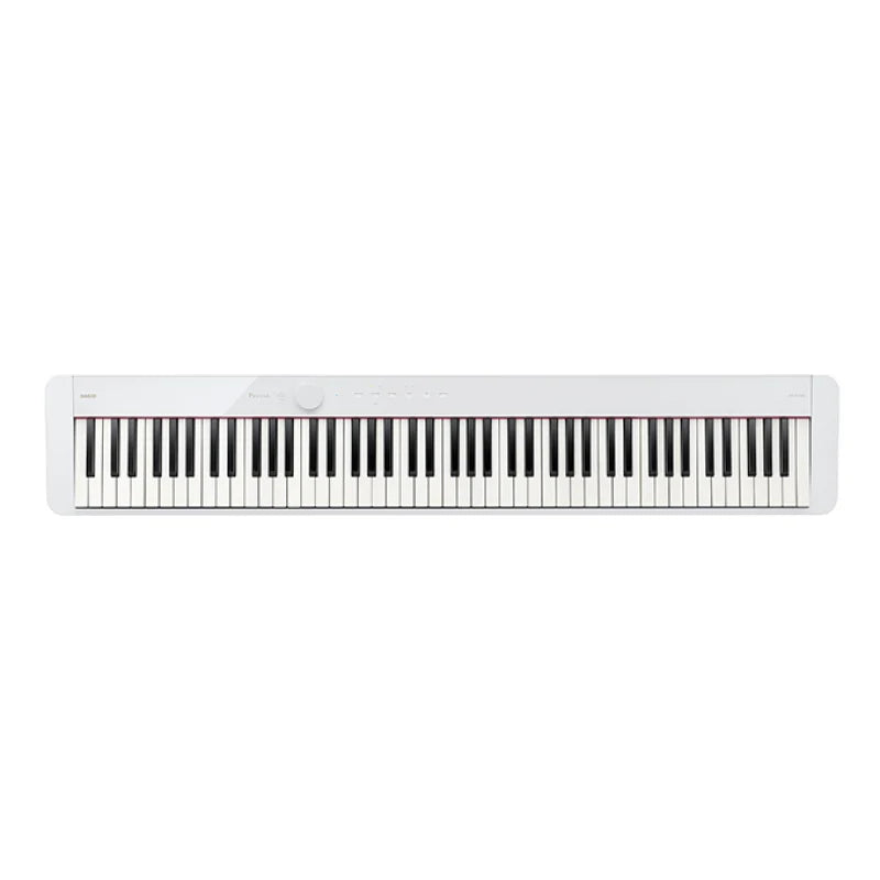 Casios PXS1100WE Digital Piano, Portable Entry-Level Model with 88 Weighted Keys