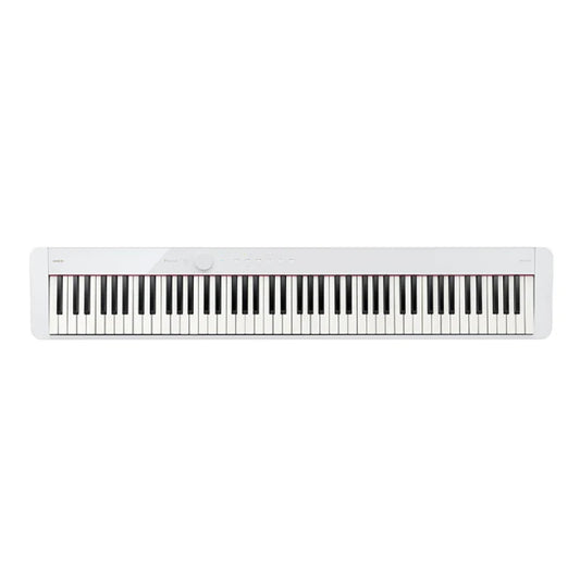 Casios PXS1100WE Digital Piano, Portable Entry-Level Model with 88 Weighted Keys