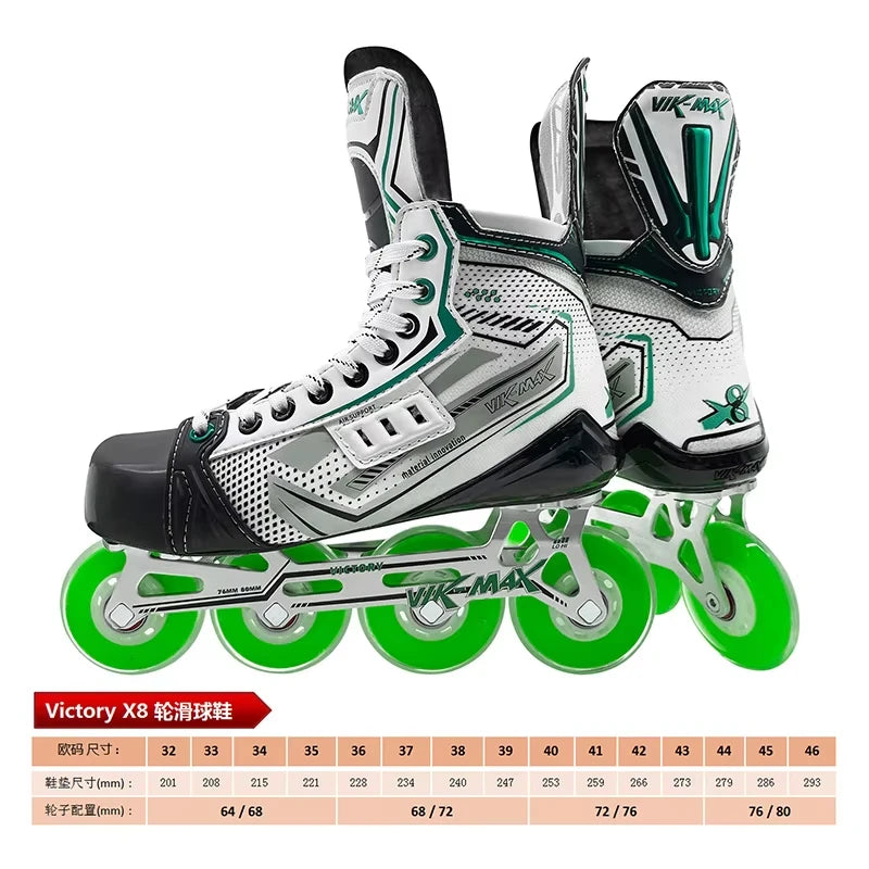 Professional Inline Roller Skates – Lightweight Speed Blades for Freestyle, Hockey Training & Advanced Skating