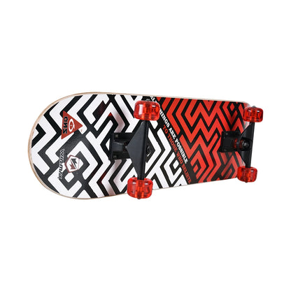 Win.max 31-Inch Double Rocker Maple Skateboard, Lightweight Cruiser Board for Teens & Adults