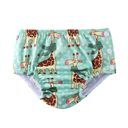 1PC Waterproof Cloth Diapers Swimwear for Baby 0--3 Years