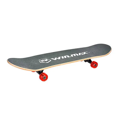 Win.max 31-Inch Double Rocker Maple Skateboard, Lightweight Cruiser Board for Teens & Adults