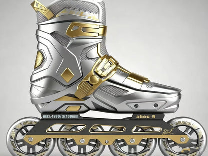 Premium Polyurethane Inline Skates for Men & Women – Beginner to Professional Freestyle Roller Blades