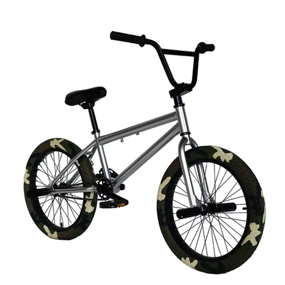 20 Inch BMX Freestyle Stunt Bike – Street Performance Bicycle for Tricks, Skate Parks & Action Riding