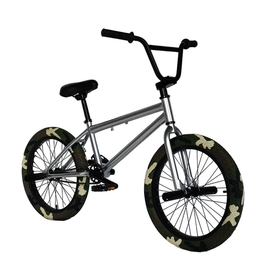 20 Inch BMX Freestyle Stunt Bike – Street Performance Bicycle for Tricks, Skate Parks & Action Riding