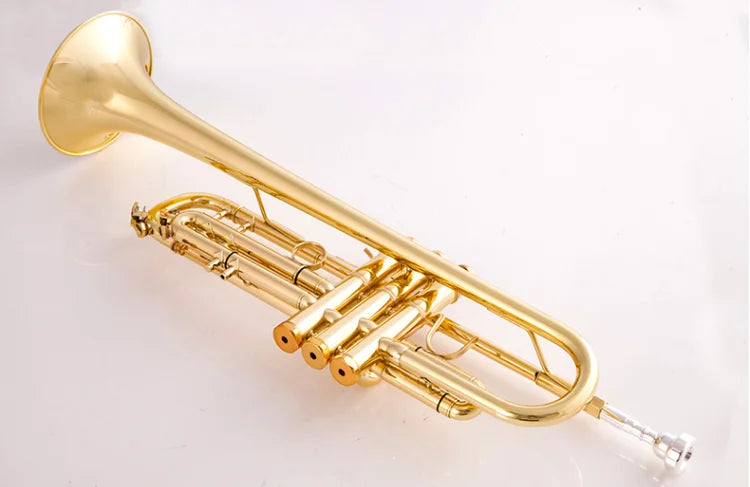 Made in Japan quality  8335 Bb Trumpet B Flat Brass Silver Plated Professional Trumpet Musical Instruments with Leather Case