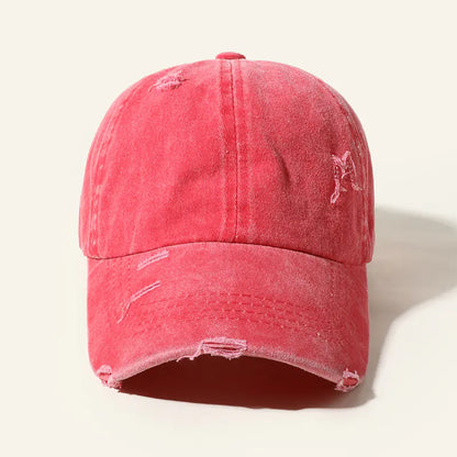 Color Pop Baseball Cap with Cross Detail