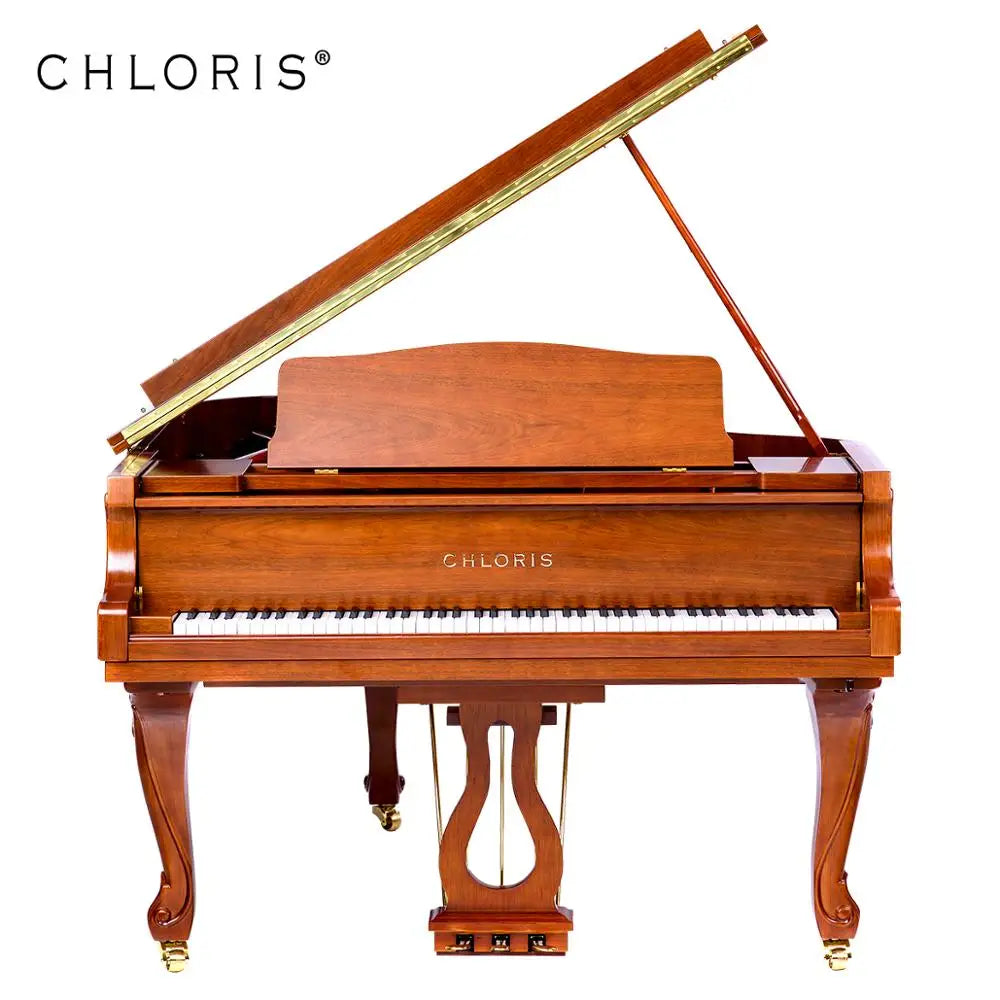 88 Keys Antique Design Walnut Carving Grand Piano SG186 Matte