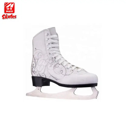 Winter Ice Skates | White & Black