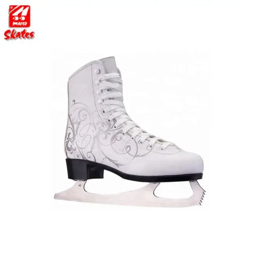 Winter Ice Skates | White & Black