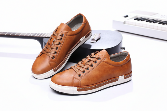 Sleek Microfiber Casuals