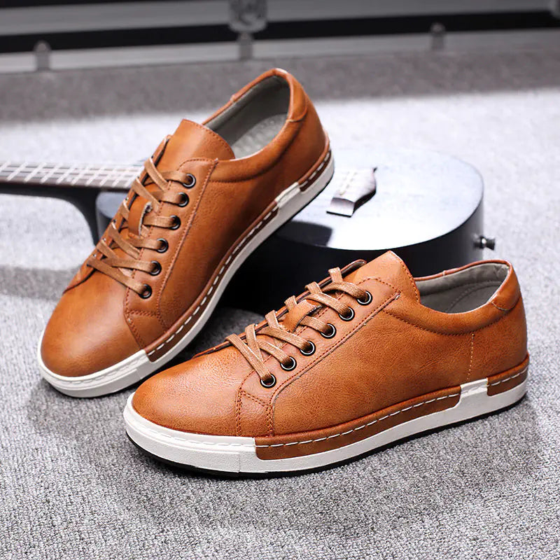 Sleek Microfiber Casuals