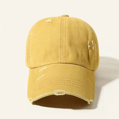 Color Pop Baseball Cap with Cross Detail