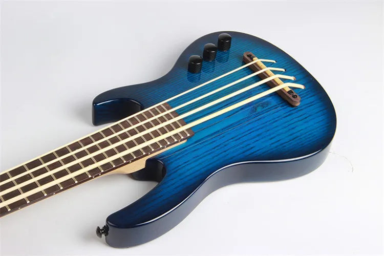 Professional Electric Wooden Bass Ukulele
