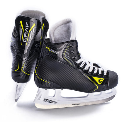 GRAF Professional Ice Hockey Skates for Kids & Adults – Premium Winter Sports Skates with Memory Foam Comfort Fit
