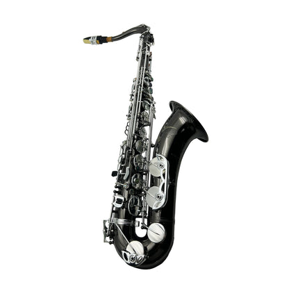 SEASOUND OEM Professional Black/Silver Tenor Saxophone - Exceptional Tone