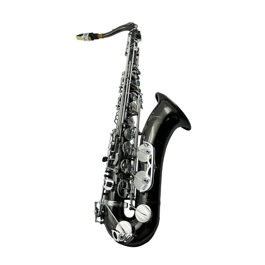 SEASOUND OEM Professional Black/Silver Tenor Saxophone - Exceptional Tone