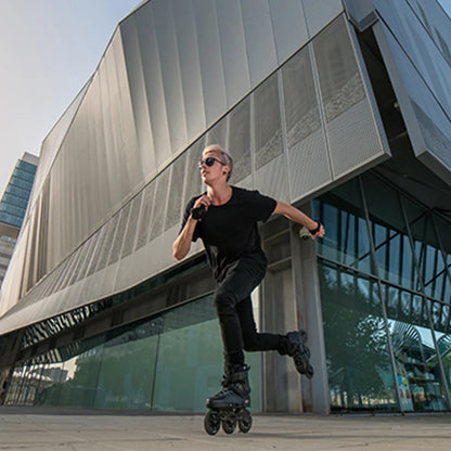 Powerslide NEXT Trinity Inline Skates – Professional Freeride Roller Blades for Street, Racing & Urban Skating with 3/4 Wheel Setup