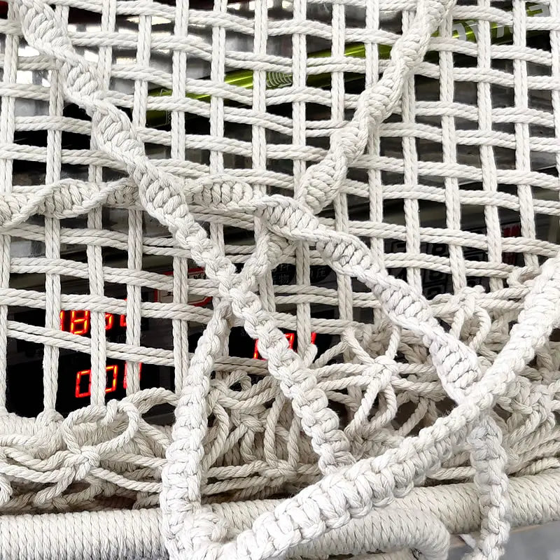 Children's Hammock Garden Swing with Light String