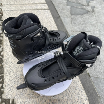 Kids Ice Skates with Hard Shell, Fashionable Ice Hockey Skates for Boys & Girls