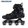 Flying Tiger POWERSLIDE EVO Carbon Fiber Inline Skates – Professional Freestyle Roller Blades for Advanced Skaters
