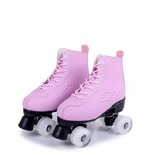 Adults Dual Track LED Quad Skates
