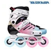 Flying Tiger POWERSLIDE EVO Carbon Fiber Inline Skates – Professional Freestyle Roller Blades for Advanced Skaters