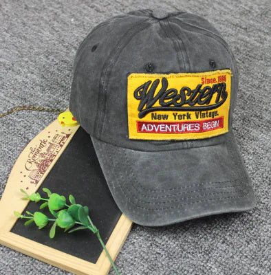 Unisex Duckbill Washed Baseball Cap