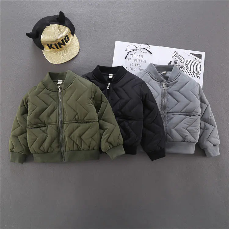 Kids' Cotton Baseball Jackets | Autumn/ Winter