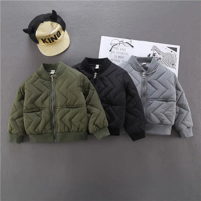 Kids' Cotton Baseball Jackets | Autumn/ Winter