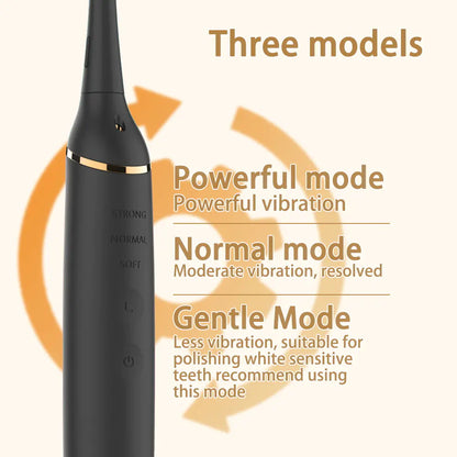 Sleek Sonic Stain-Removing Toothbrush