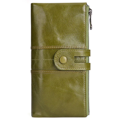 Genuine Leather Clutch Purse
